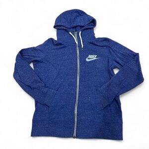 Nike Red Tag Heathered Blue Hoodie